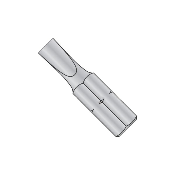 Newport Fasteners 10-12 X 1 X 1/4 Slotted Insert Bits/Point Size: No 10 - No 12/Length 1/Shank: 1/4, 200PK 724945 - main